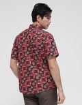 Adikusuma Hem Batik Lereng Kawung Pria
