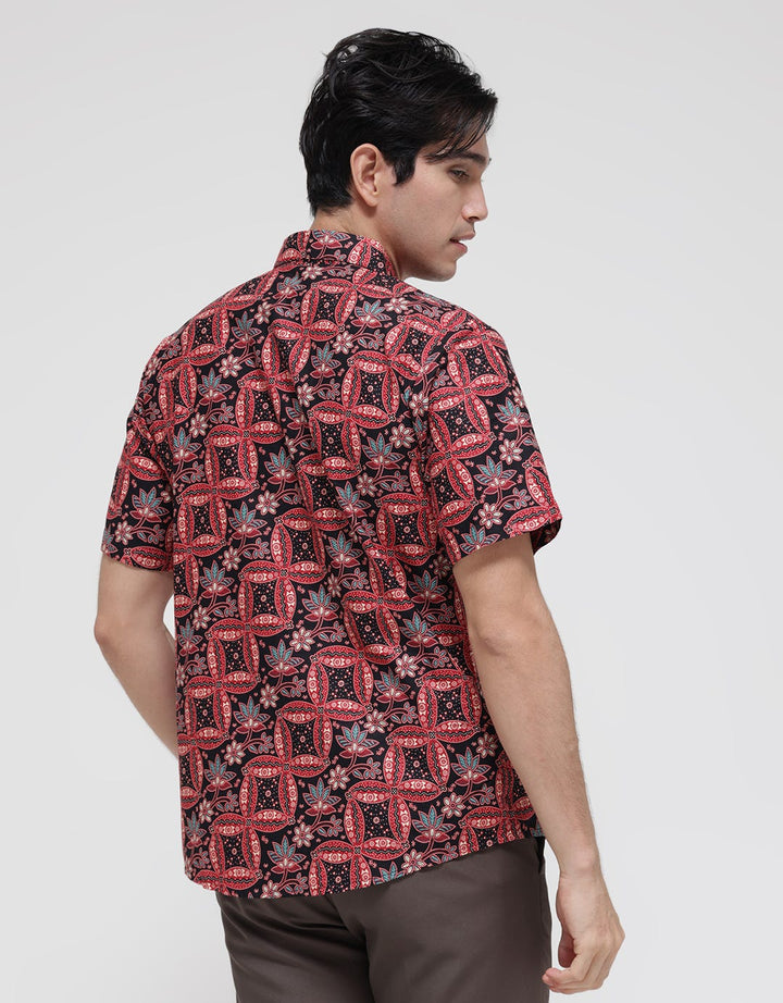 Adikusuma Hem Batik Lereng Kawung Pria