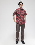 Adikusuma Hem Batik Lereng Kawung Pria