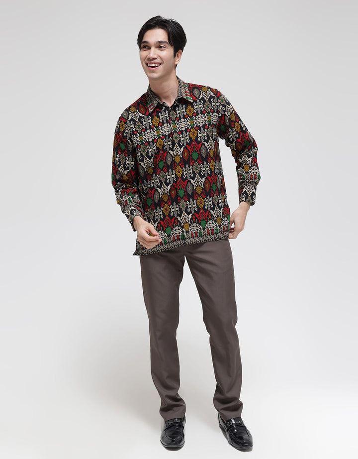 Adikusuma Balinese Woven Motif Shirt