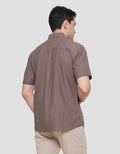 Cardinal Casual One Pocket Kemeja Lengan Pendek Pria