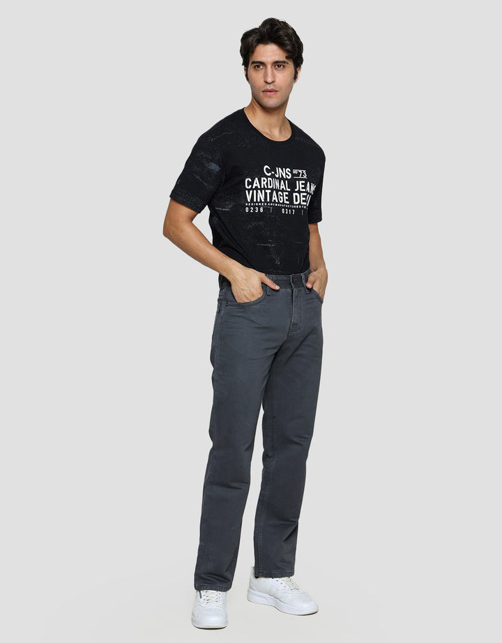 Cardinal Casual Celana Panjang Chinos Basic Pria