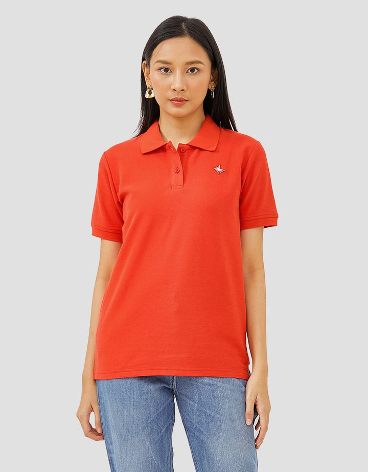 Geela - Brianna Red Polo T-Shirt
