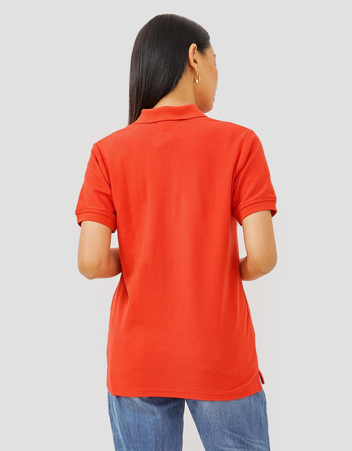 Geela - Brianna Red Polo T-Shirt
