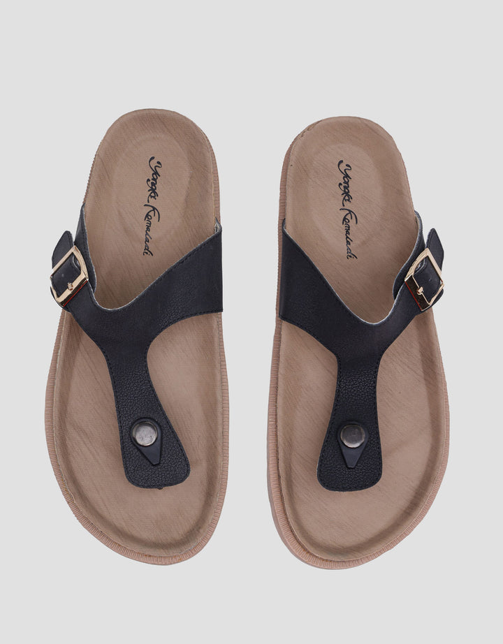 Yongki Komaladi Y-Strap With Buckle Sandal Wanita