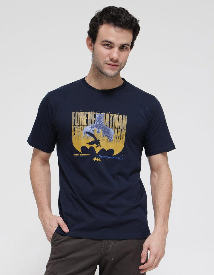 T Zone Batman Short Sleeve T-Shirt Wb The Caped Crusader 1