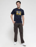 T Zone Batman Short Sleeve T-Shirt Wb The Caped Crusader 1