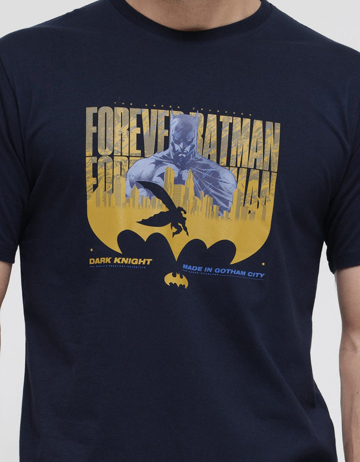 T Zone Batman Short Sleeve T-Shirt Wb The Caped Crusader 1