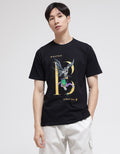 T Zone Short Sleeve T-Shirt Print Wb Batman Core - Print Gold Photoprint