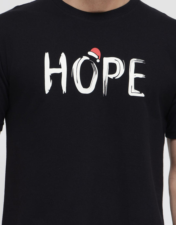 T Zone Xmas Coll Print Kaos Pria