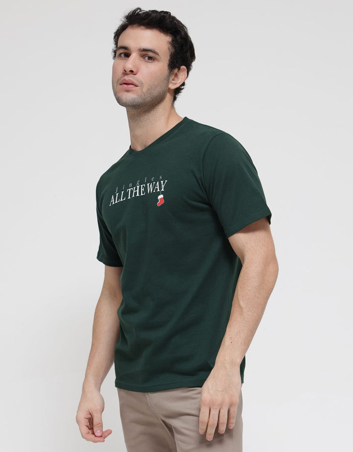 T Zone Short Sleeve T-Shirt Print Xmas Coll 2023 - Jingles All The Way