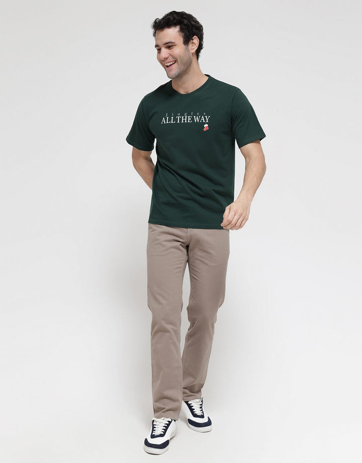 T Zone Short Sleeve T-Shirt Print Xmas Coll 2023 - Jingles All The Way