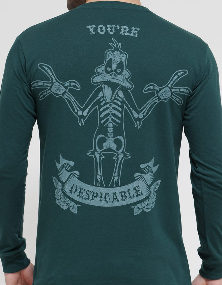 T Zone Long Sleeve T-Shirt Wb Looney Tunes Daffy Duck
