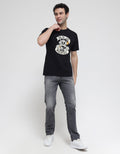 T Zone Short Sleeve T-Shirt Wb Halloween - Looney Tunes Daffy Duck Dia De Los Muertos