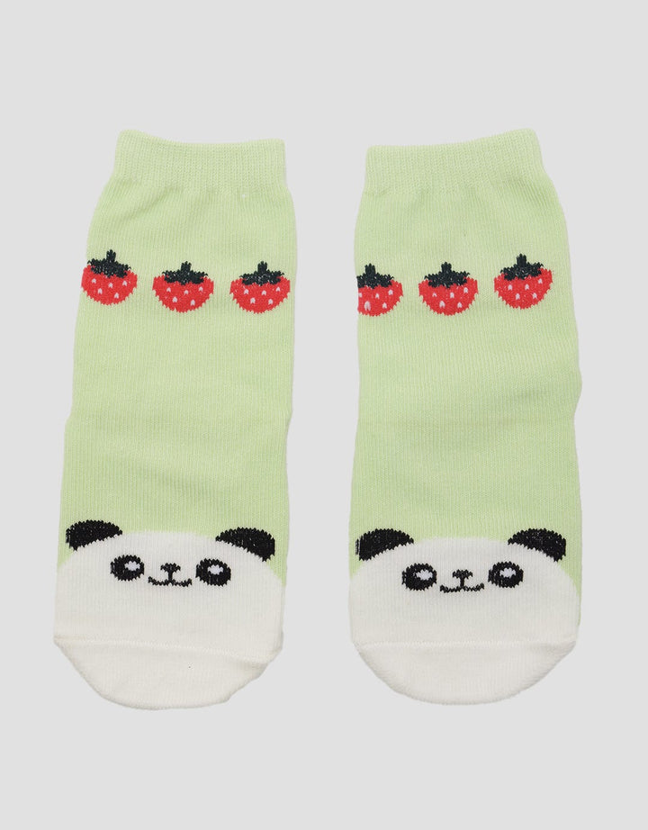 Pipiniko Strawberry Print Kaus Kaki Anak