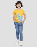 Little M Snack Pocket Dino Kaos Anak Laki-laki