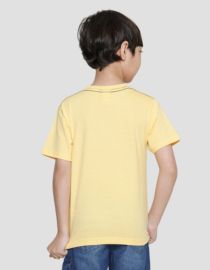 Little M Dino Pocket Kaos Anak Laki-laki