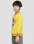 Little M Dino Mudik Handuk Sweater Anak Laki-laki