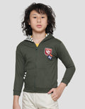 Little M Patch Graph Boys Jacket
