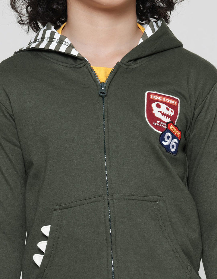 Little M Patch Graph Jaket Anak Laki-Laki
