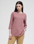 Anyday Long Sleeve Solid T-Shirt