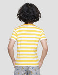 Little M Stripe Truck Boys T-Shirt