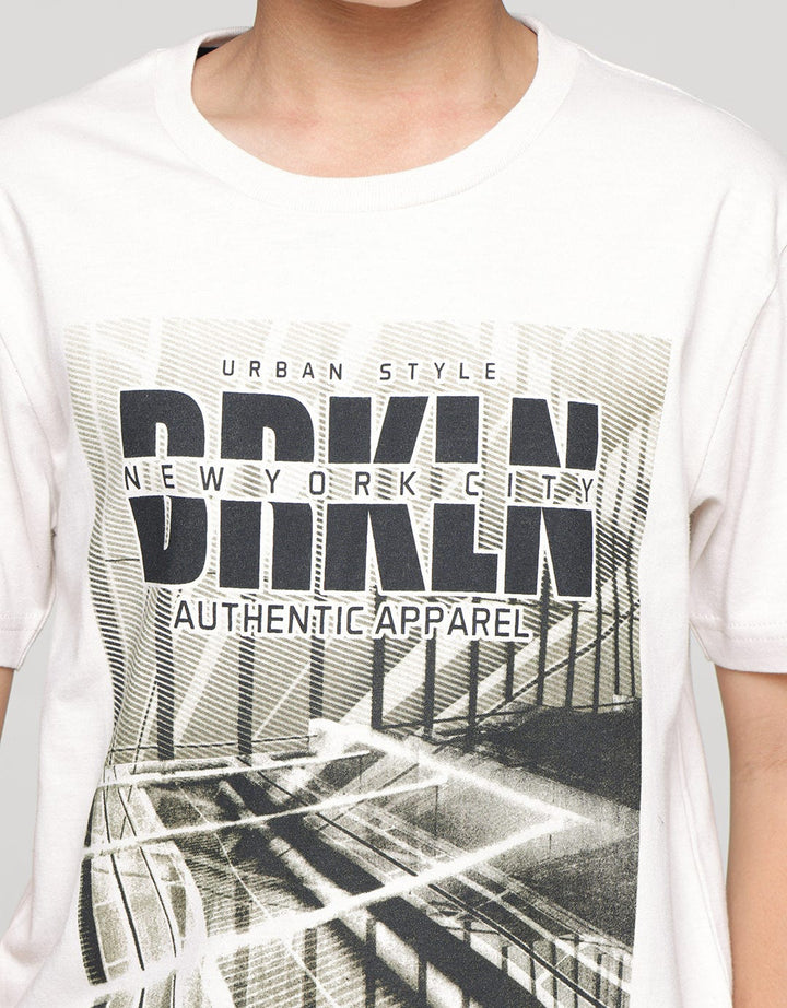 Nevada Short Sleeve T-Shirt Print Booklyn