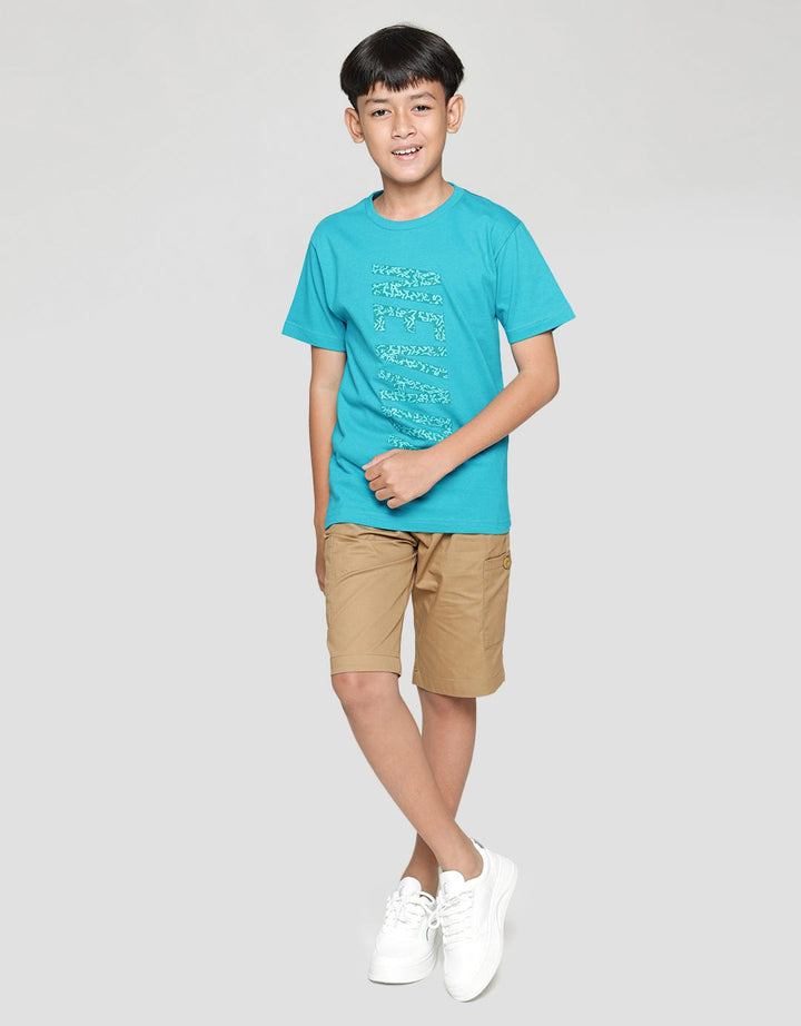 Nevada Picture Print Kaos Anak Laki-laki