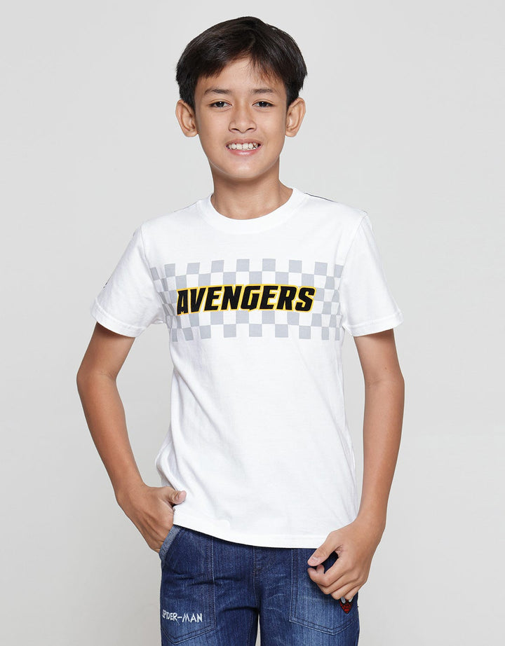 Marvel Flocking Avengers Boys T-Shirt