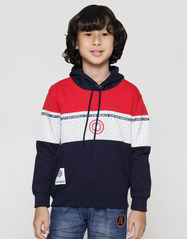Marvel Sweatshirt Capt Amrik Cutsewn Pattern