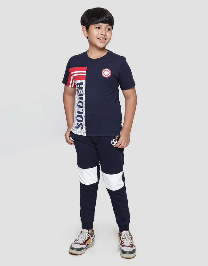 Marvel T-Shirt Avg Captain America Cutsewn Pattern