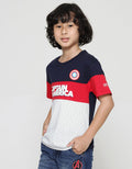 Marvel Captain America Logo Boys T-Shirt