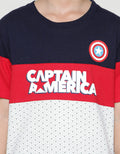 Marvel Captain America Logo Boys T-Shirt