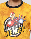Marvel T-Shirt Avg Iron Man Armored Tiedye