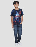 Marvel Avenger Capt Amrik Stand Short Sleeve T-Shirt Boys