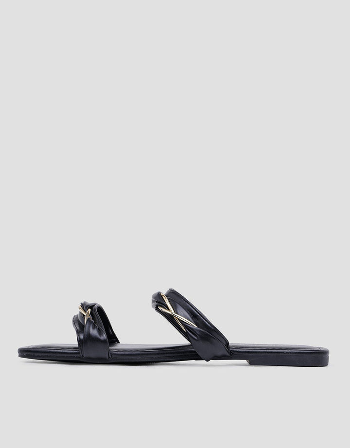 Connexion Slipper Gold Tied Slipper Women's Sandals