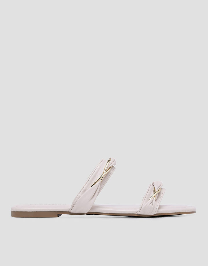 Connexion Slipper Gold Tied Slipper Women's Sandals
