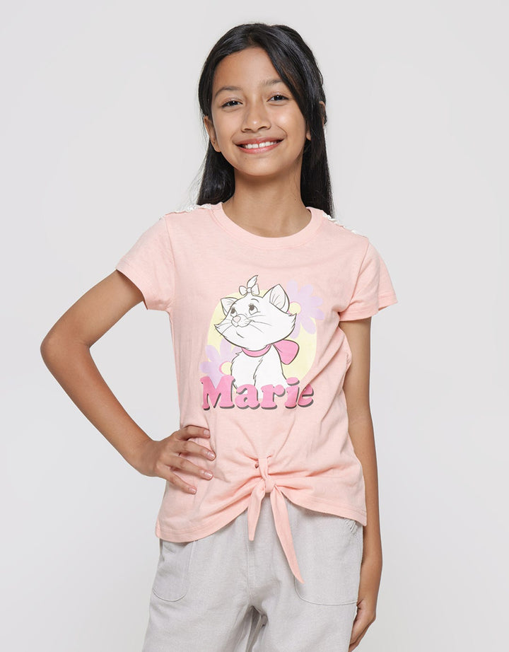 Disney Marie Lace Girls T-Shirt