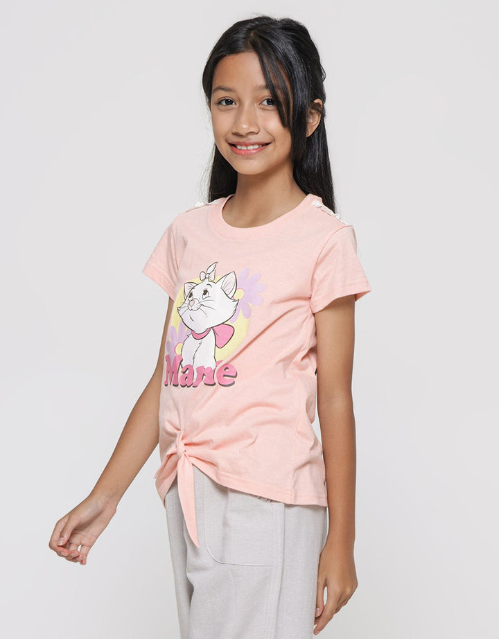 Disney Marie Lace Girls T-Shirt