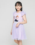 Disney Short Sleeve Midi Dress Queen Sisters