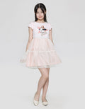 Disney Minnie Smile Lace Dress Anak Perempuan