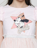 Disney Minnie Smile Lace Dress Anak Perempuan