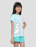Disney Fullprint Marie Cs2 Kaos Anak Perempuan