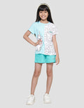 Disney Fullprint Marie Cs2 Kaos Anak Perempuan