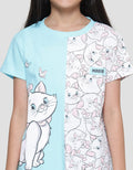 Disney Fullprint Marie Cs2 Kaos Anak Perempuan