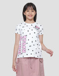 Disney Minnie Print Kaos Anak Perempuan