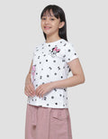 Disney Minnie Print Kaos Anak Perempuan