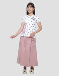 Disney Minnie Print Kaos Anak Perempuan