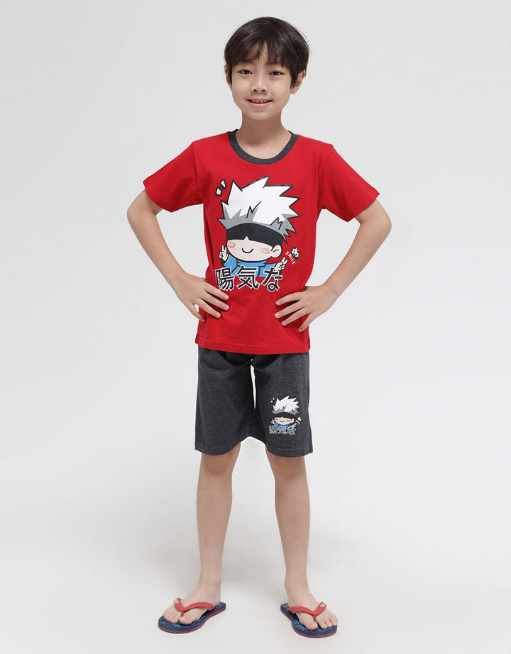 Little M Set T-Shirt Jujutsu Smile