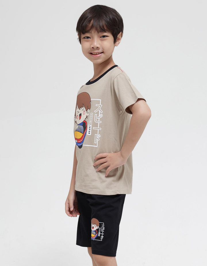Little M Set T-Shirt Jujutsu Car